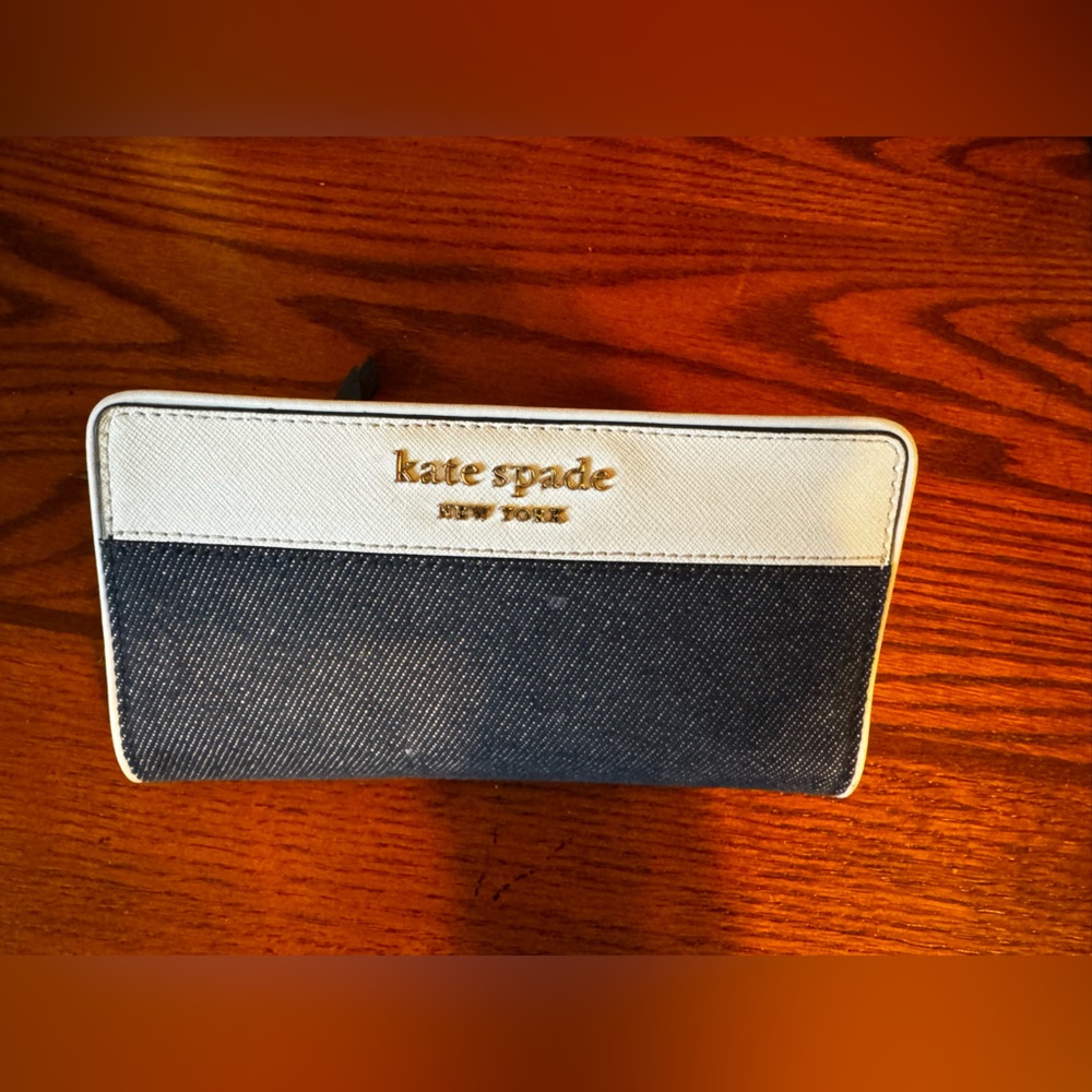 Kate Spade Denim Wallet